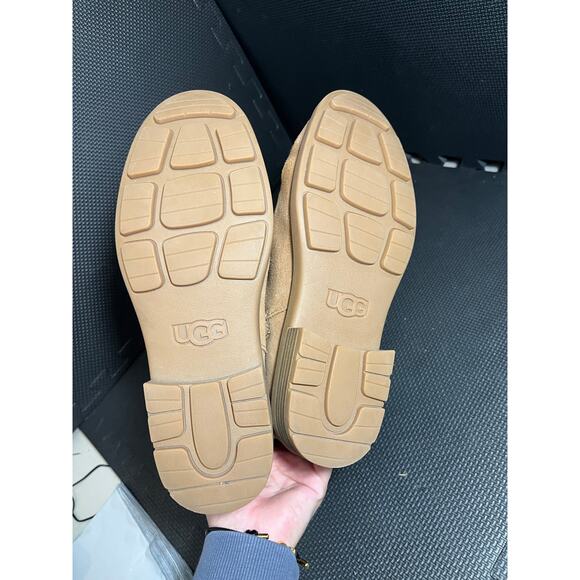 UGG 1120773 Harrison Cuff Suede‎ Boots Ladies Size 9.5 Chestnut Waterproof 3217 - Picture 6 of 8